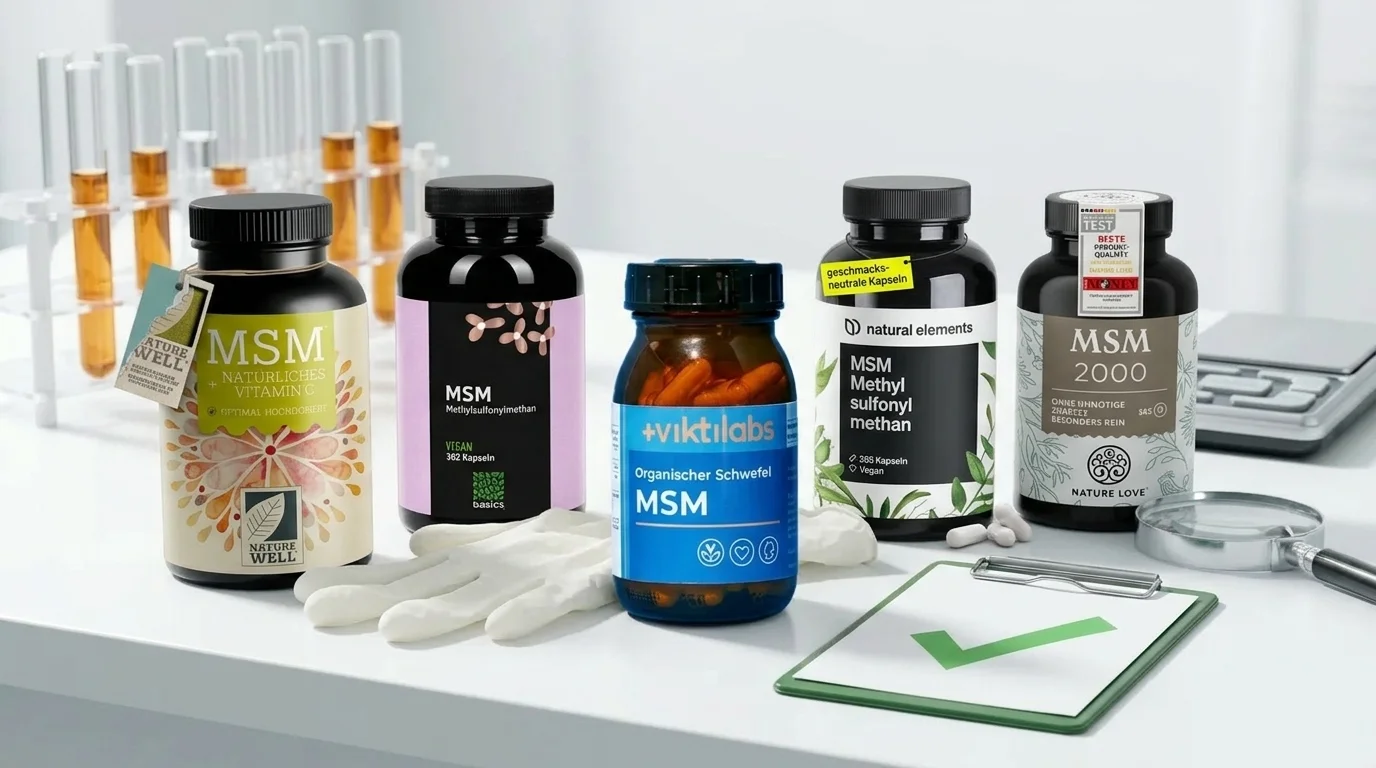 MSM Präparate im Vergleich 2026