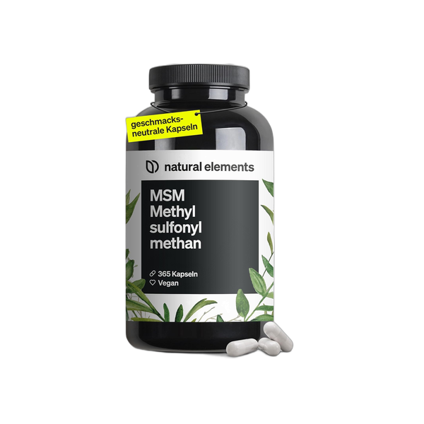 natural elements MSM Kapseln Produkt
