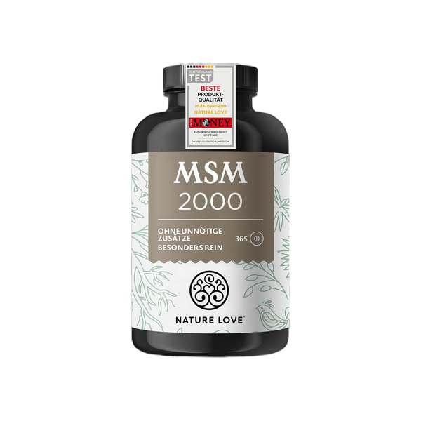 Nature Love MSM 2000mg + Vitamin C Produkt